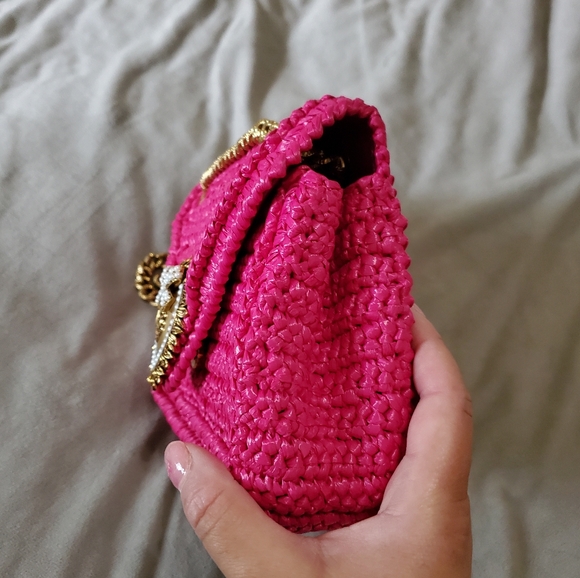 Dolce & Gabbana Devotion Raffia Bag - Picture 11 of 12